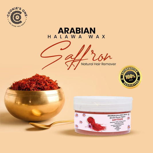 Arabian Halawa Body Wax – Saffron Hair Removal